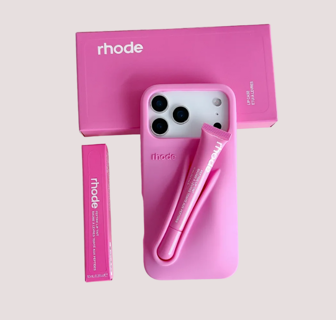 Coque iPhone &amp; baume à lèvre