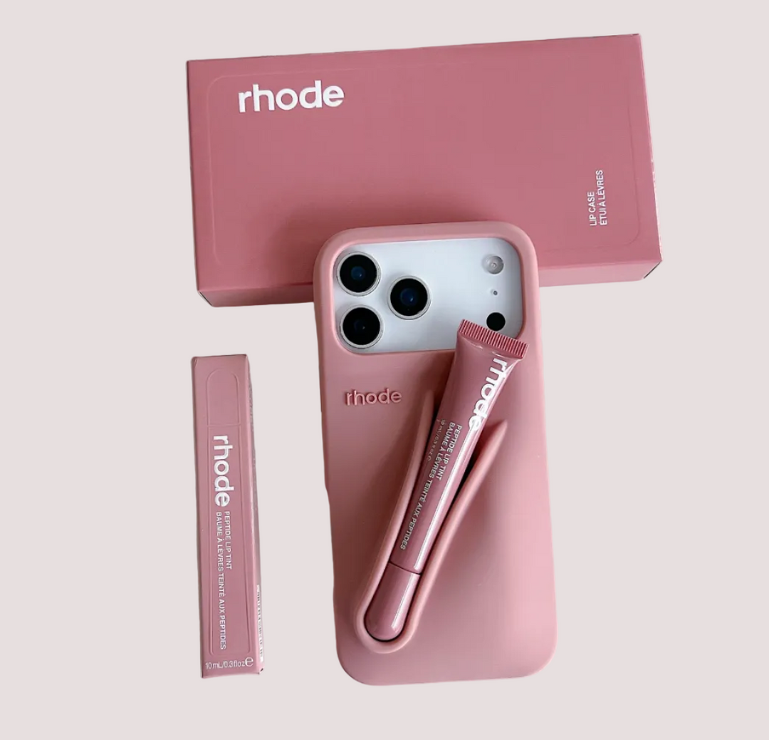 Coque iPhone &amp; baume à lèvre